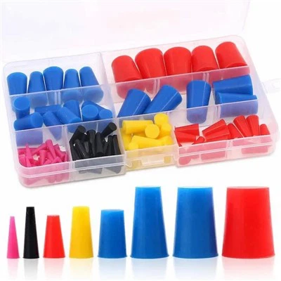 Bouchon en caoutchouc de silicone résistant aux produits chimiques Bouchon en caoutchouc Bouchons de trou en caoutchouc