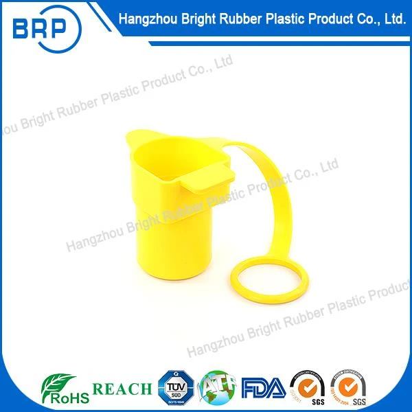 Couverture en silicone moulée jaune