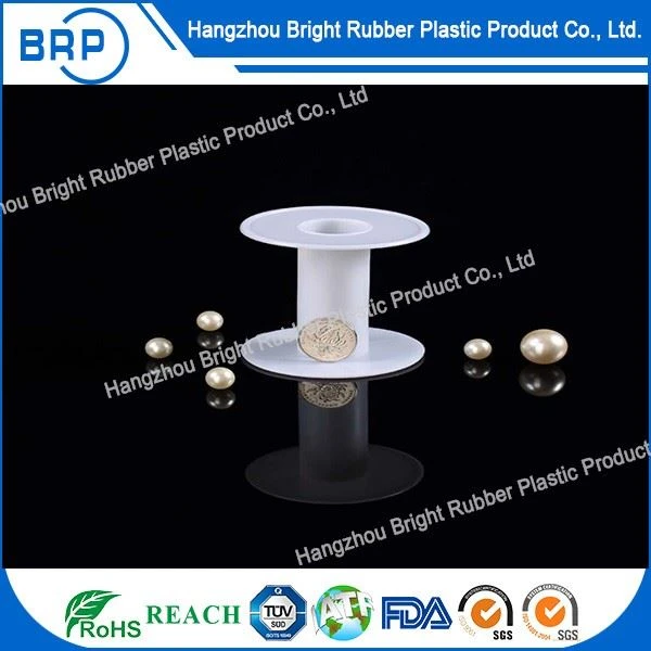 Custom White Plastic Spool For Cords Ropes Wires Thread Manufacturer