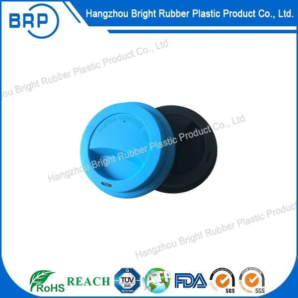 Colorful FDA Silicone Rubber Caps For Coffee