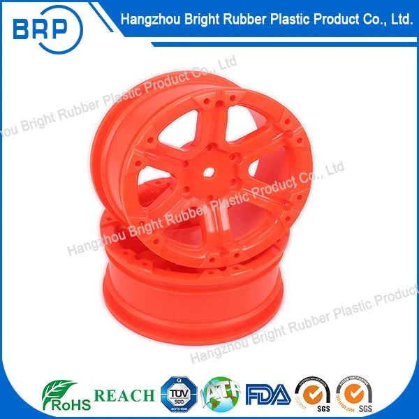 Jante de pneu de roue à échelle en plastique, 6 rayons, 10 rayons pour voiture Rc