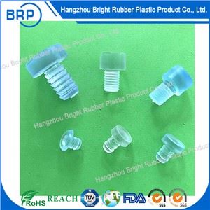 Bouchon anti-collision en silicone avec filetage